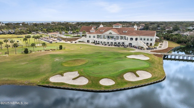 22 Walkers Ridge Dr, Ponte Vedra Beach, FL 32082 - drone / aerial view of a large body of water and a golf course