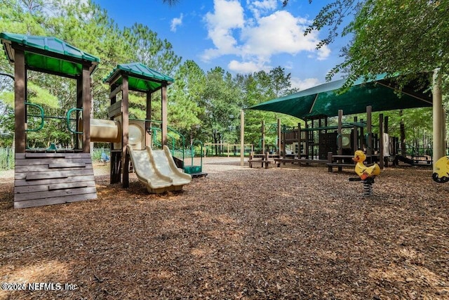 view of community playground