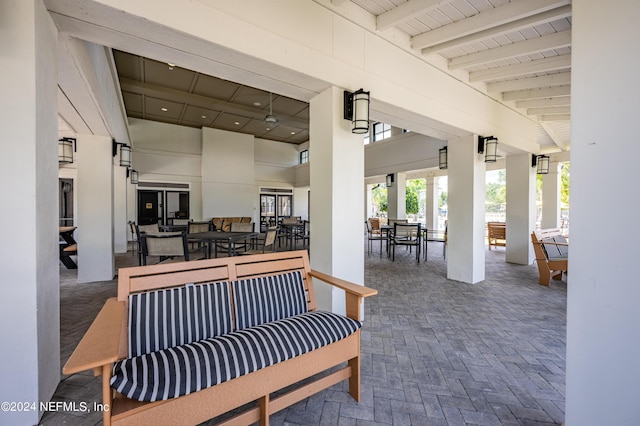 view of patio / terrace with outdoor dining area