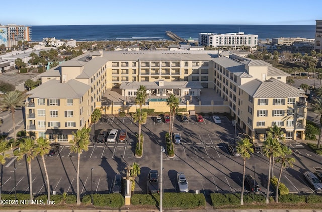 525 3rd St N Unit 303, Jacksonville Beach, FL 32250 - aerial view with a water view