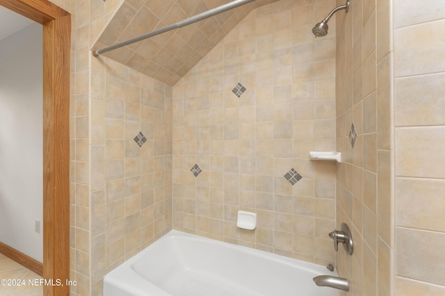 bathroom with shower / bath combination