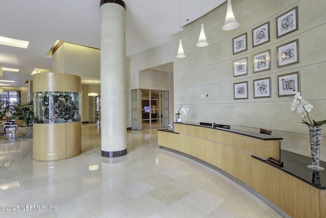 1431 Riverplace Blvd Unit 2606, Jacksonville, FL 32207 - reception area with decorative columns