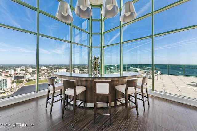 1431 Riverplace Blvd Unit 2606, Jacksonville, FL 32207 - sunroom / solarium featuring a view of city