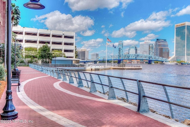 1431 Riverplace Blvd Unit 2606, Jacksonville, FL 32207 - property view of water with a view of city