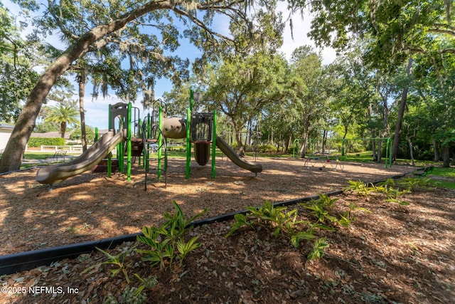 view of communal playground