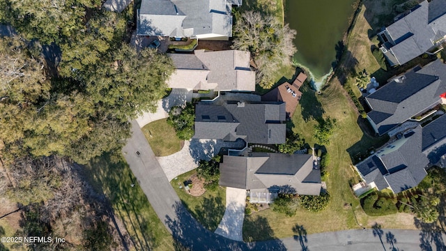 bird's eye view featuring a residential view