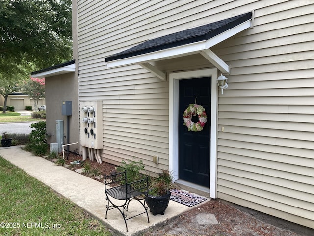 view of property entrance