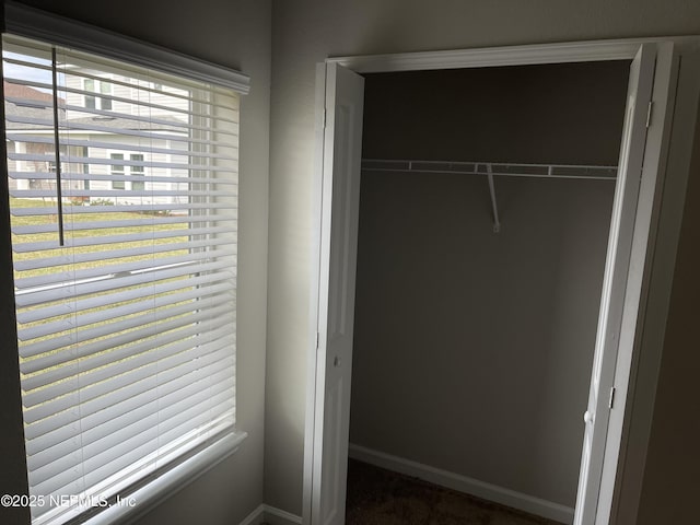 view of closet