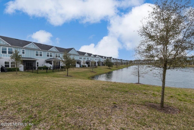 water view featuring a residential view