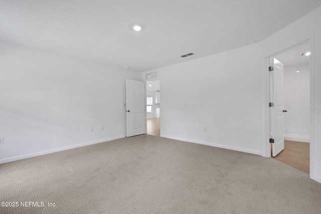 251 Pinzon Pl, Saint Augustine, FL 32095 - carpeted empty room with baseboards and recessed lighting