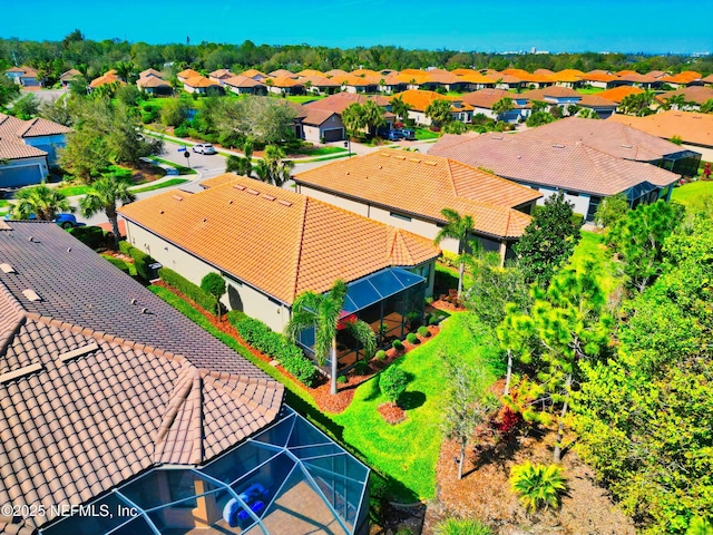 birds eye view of property featuring a residential view