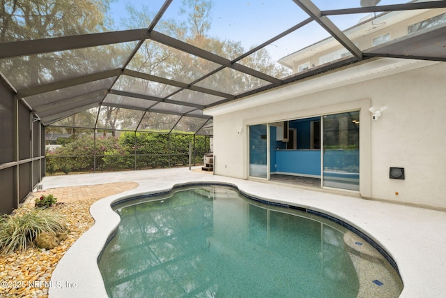 outdoor pool featuring a patio area