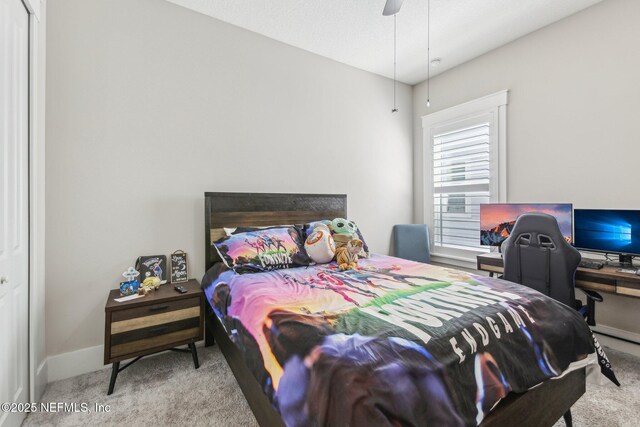 83 Village Grande Dr, Ponte Vedra, FL 32081 - carpeted bedroom with ceiling fan