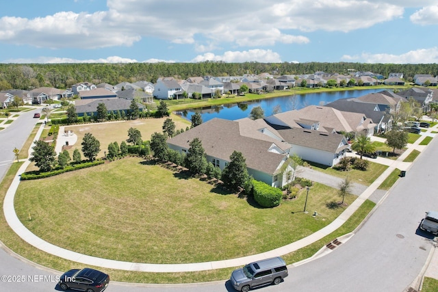 83 Village Grande Dr, Ponte Vedra, FL 32081 - drone / aerial view featuring a residential view and a water view