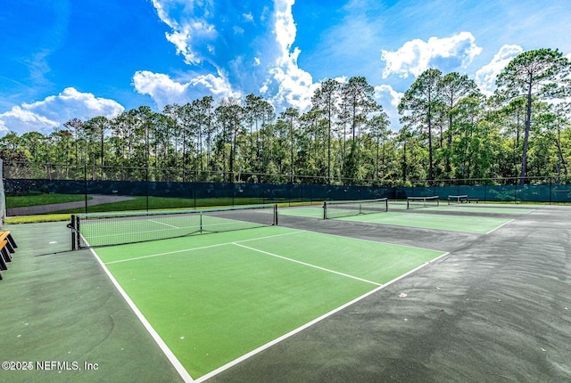 83 Village Grande Dr, Ponte Vedra, FL 32081 - view of sport court featuring fence