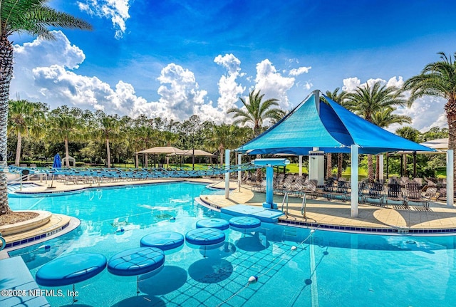 83 Village Grande Dr, Ponte Vedra, FL 32081 - community pool featuring a patio