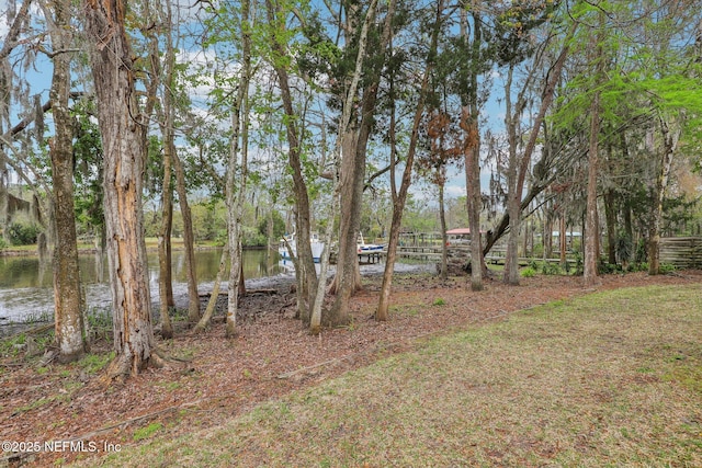 5400 La Moya Ave Unit 16, Jacksonville, FL 32210 - view of yard featuring a water view