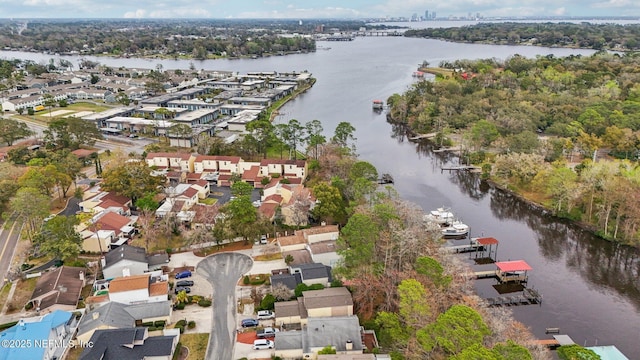 5400 La Moya Ave Unit 16, Jacksonville, FL 32210 - aerial view featuring a residential view and a water view