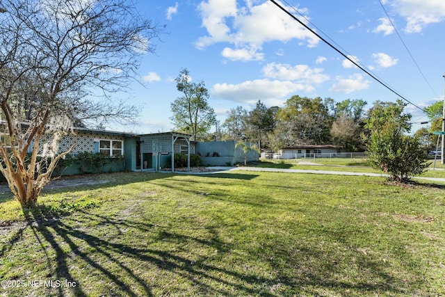 view of yard