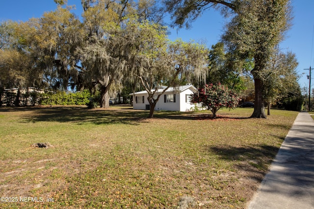 view of yard