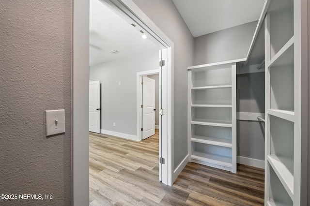 207 Palmetto Ave N, Florahome, FL 32140 - spacious closet featuring wood finished floors
