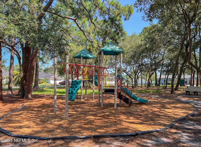 view of community playground