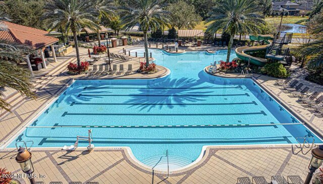 1637 Fenton Ave, Saint Johns, FL 32259 - community pool featuring a water slide