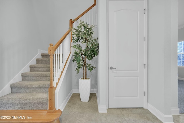 163 Medio Dr, Saint Augustine, FL 32095 - staircase with baseboards