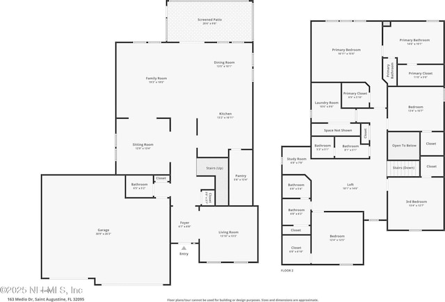 163 Medio Dr, Saint Augustine, FL 32095 - floor plan