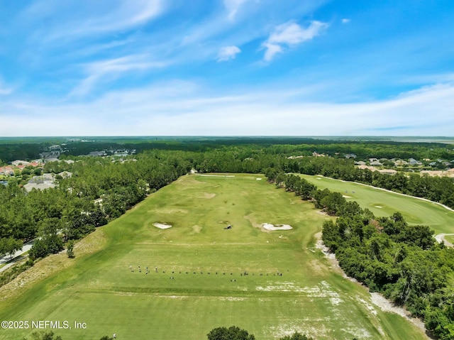 163 Medio Dr, Saint Augustine, FL 32095 - drone / aerial view featuring golf course view