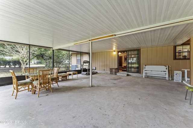 view of patio / terrace with outdoor dining area