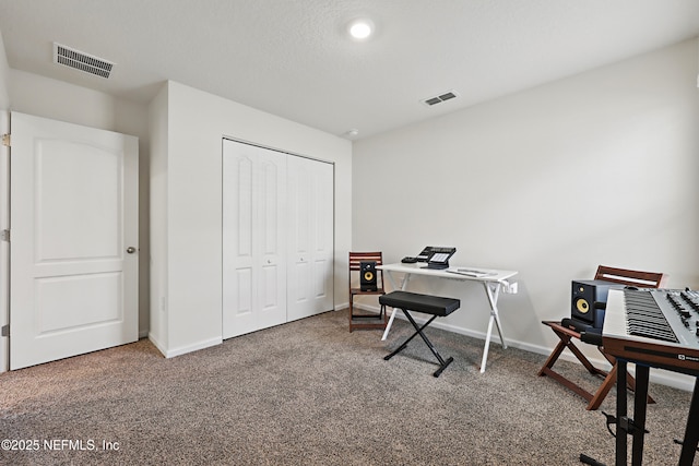 192 Logrono Ct, Saint Augustine, FL 32084 - office with visible vents, baseboards, and carpet flooring