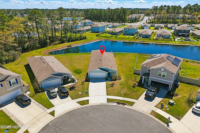 192 Logrono Ct, Saint Augustine, FL 32084 - bird's eye view with a residential view and a water view