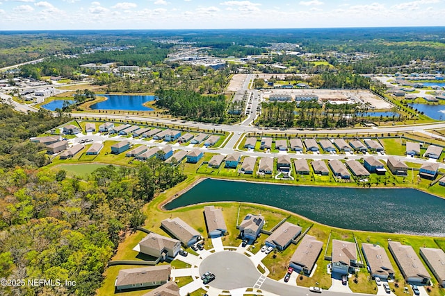 192 Logrono Ct, Saint Augustine, FL 32084 - drone / aerial view featuring a residential view and a water view