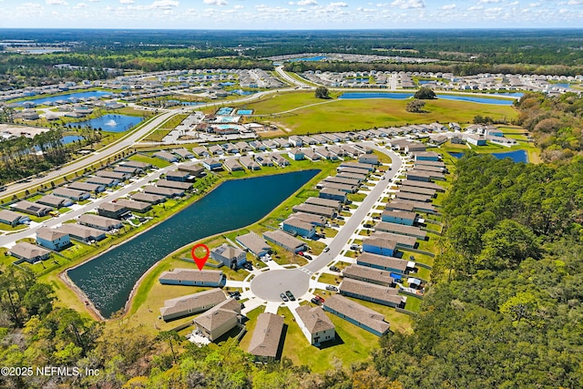 192 Logrono Ct, Saint Augustine, FL 32084 - aerial view with a residential view and a water view