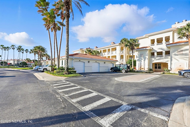 view of street featuring a residential view