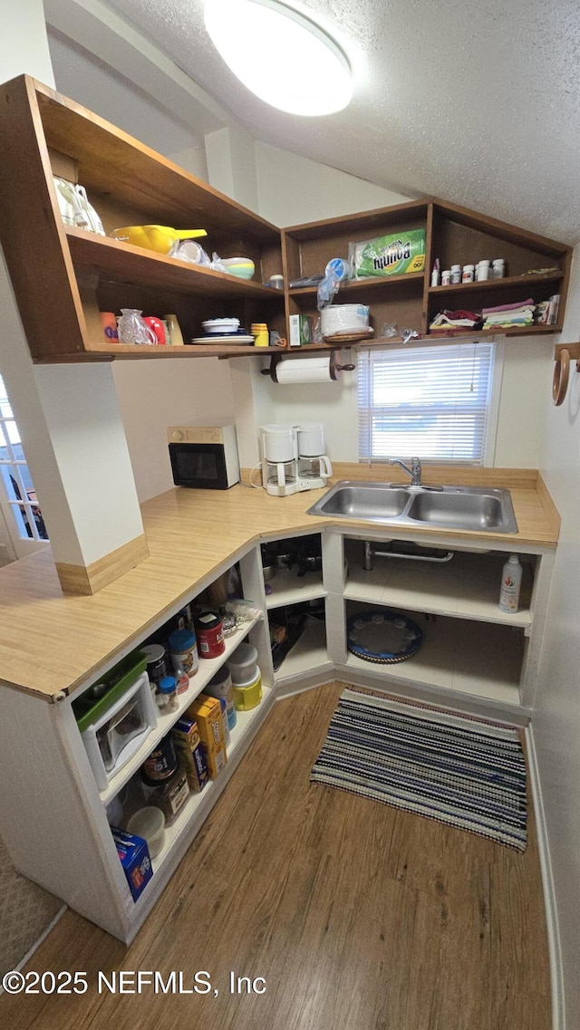 pantry with a sink