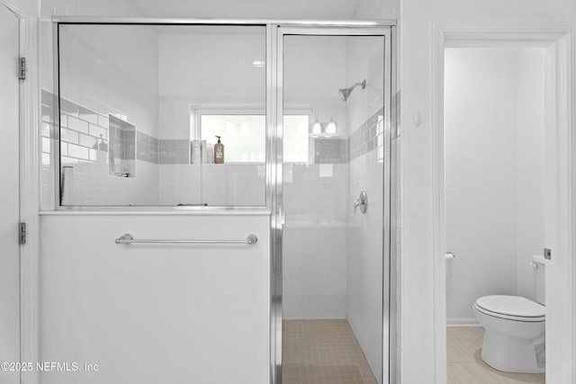 54 Ness Cir, Saint Augustine, FL 32095 - bathroom with toilet and a shower stall