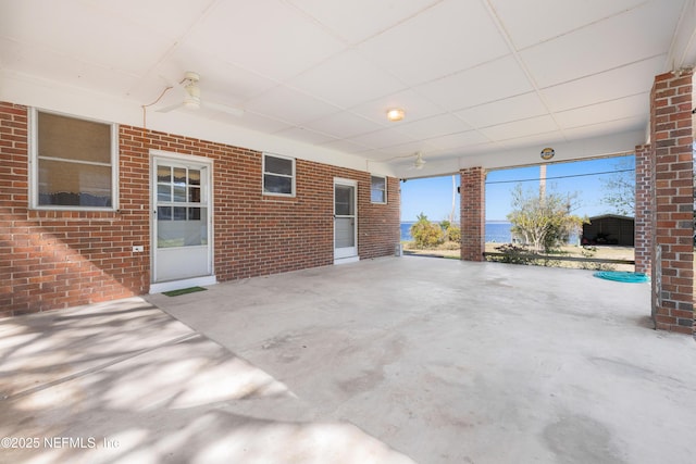 view of patio / terrace featuring an attached carport