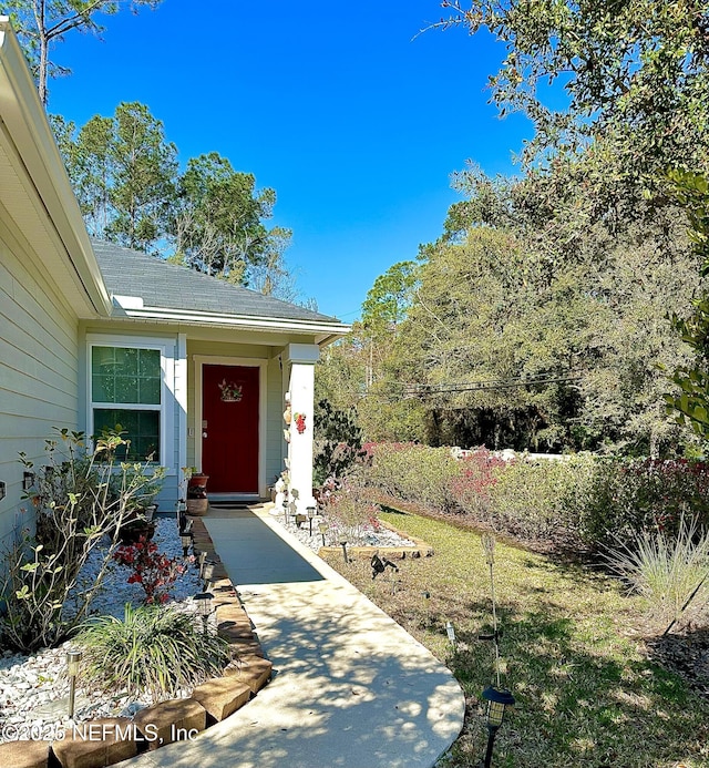 view of property entrance