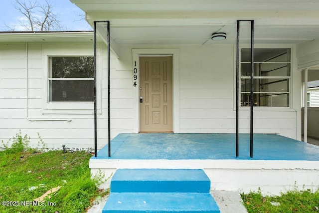 view of entrance to property