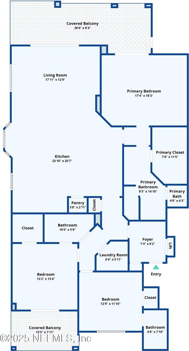115 9th Ave S Unit 201, Jacksonville Beach, FL 32250 - view of layout