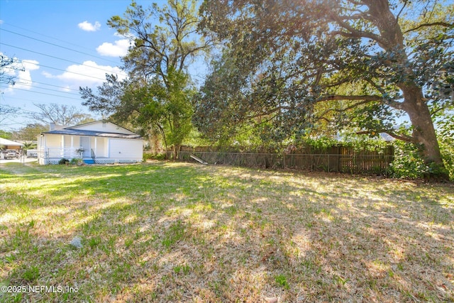 80 Anderson St, Saint Augustine, FL 32084 - view of yard featuring fence