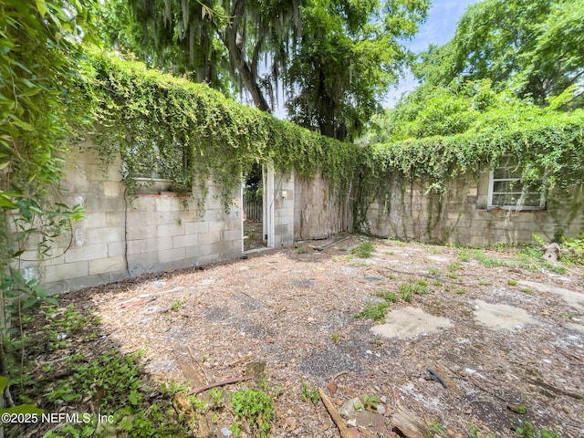 417 N 3rd St, Palatka, FL 32177 - view of fenced backyard