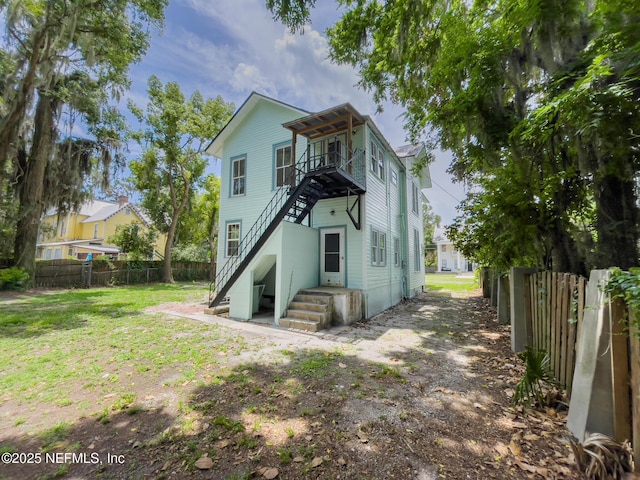 417 N 3rd St, Palatka, FL 32177 - view of back of property