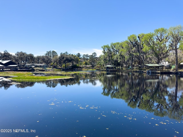 property view of water