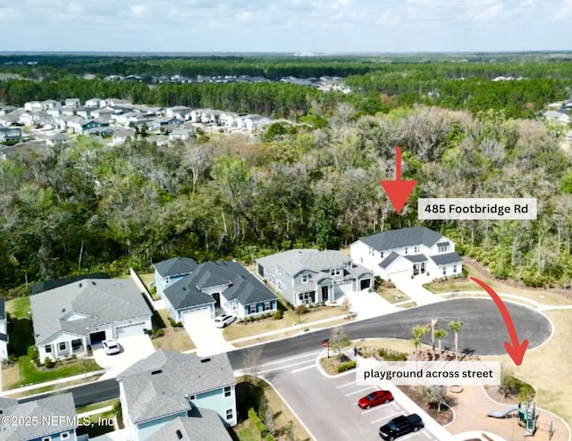 485 Footbridge Rd, Saint Johns, FL 32259 - aerial view of residential area