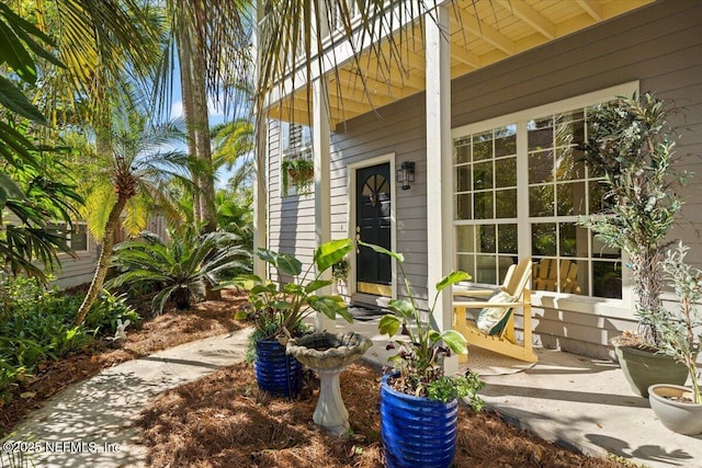 view of patio / terrace featuring a porch