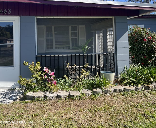 view of entrance to property