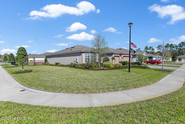 203 Country Brook Ave, Ponte Vedra, FL 32081 - view of front of house with a front lawn and a garage
